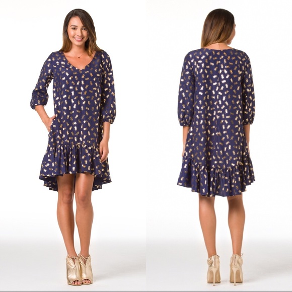 🚫 NFS 🚫 Tori Richard Pinial Angie Dress - Picture 1 of 7